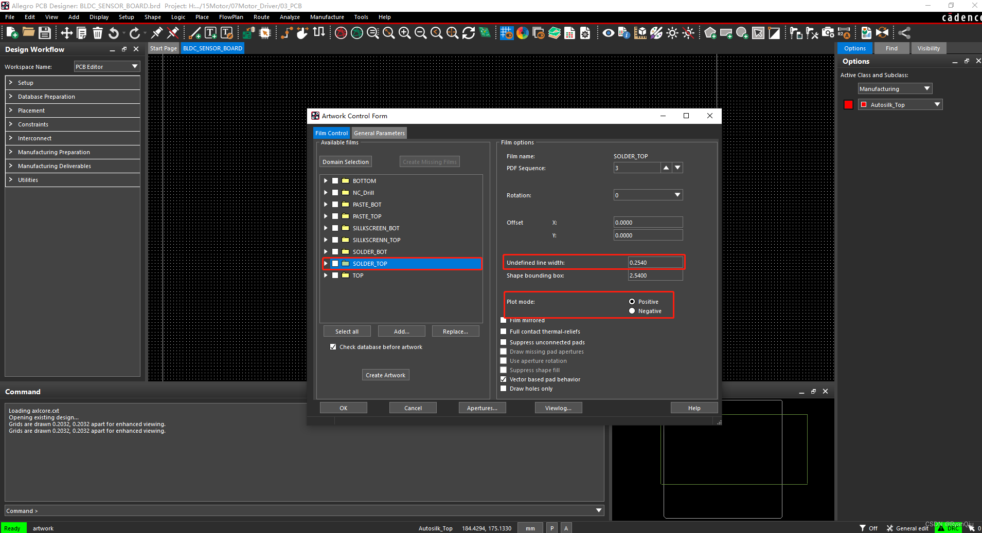 Allegro Graphics Library Allegro 17.4输出光绘文件注意事项_sold past层-CSDN博客