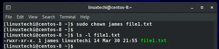 Change-file-owner-linux-chown-command