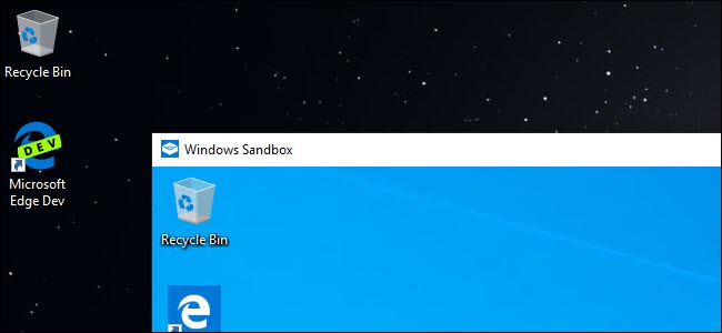 windows sandbox running