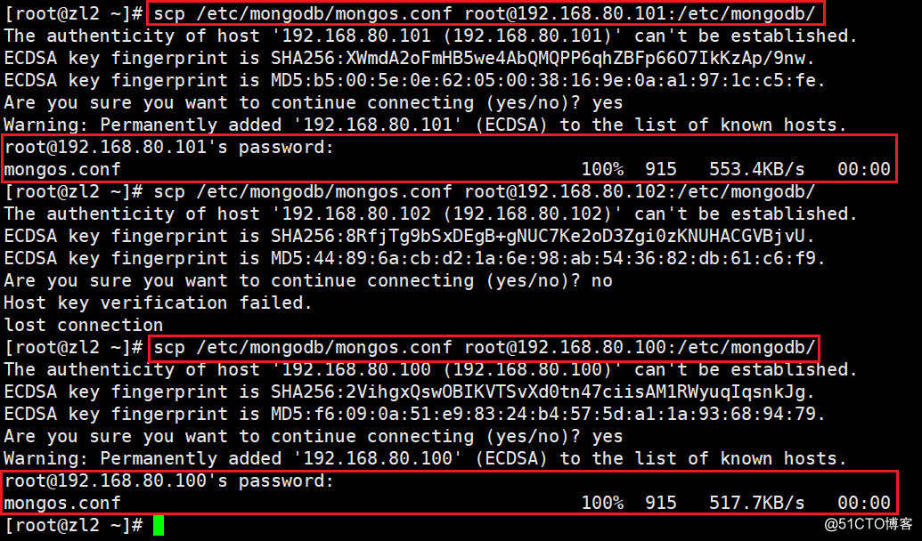 mongodb分片