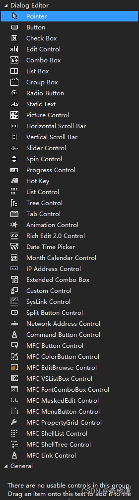 Msfc Tools MFC|Toolbox内控件简单介绍_mfc工具箱的各个功能-CSDN博客
