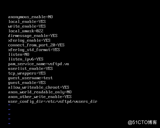 cent OS7搭建基于虚拟用户的FTP服务