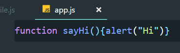 minify js