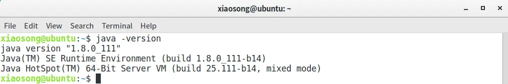 Java version