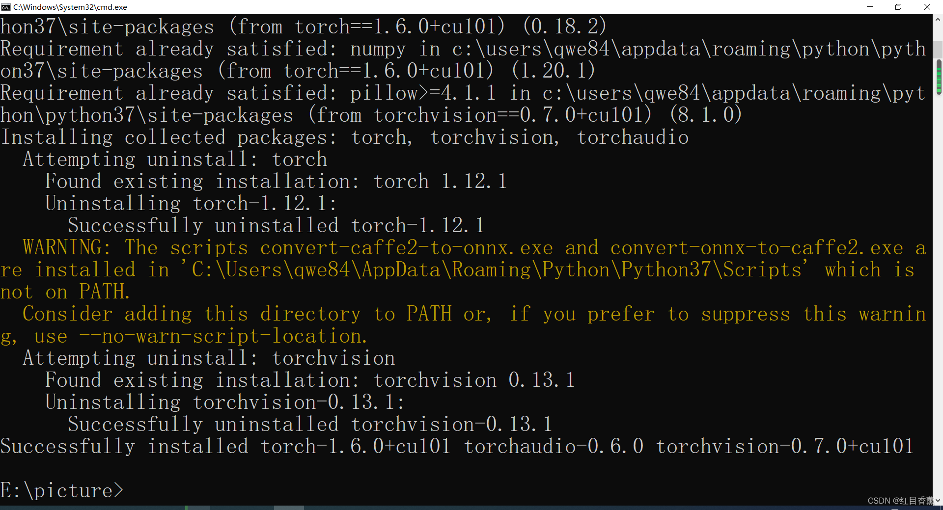 python 3.x - powerbi error: modulenotfounderror: no... ModuleNotFoundError: No module named ‘torch‘解决方案python安装torch(python3.6 ...
