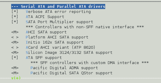 Gentoo 安装日记 14 (配置内核 :设备驱动) - 饥民 - 饥民2011