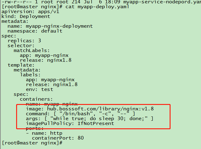 k8s启动后容器总是重启Back-off restarting failed container