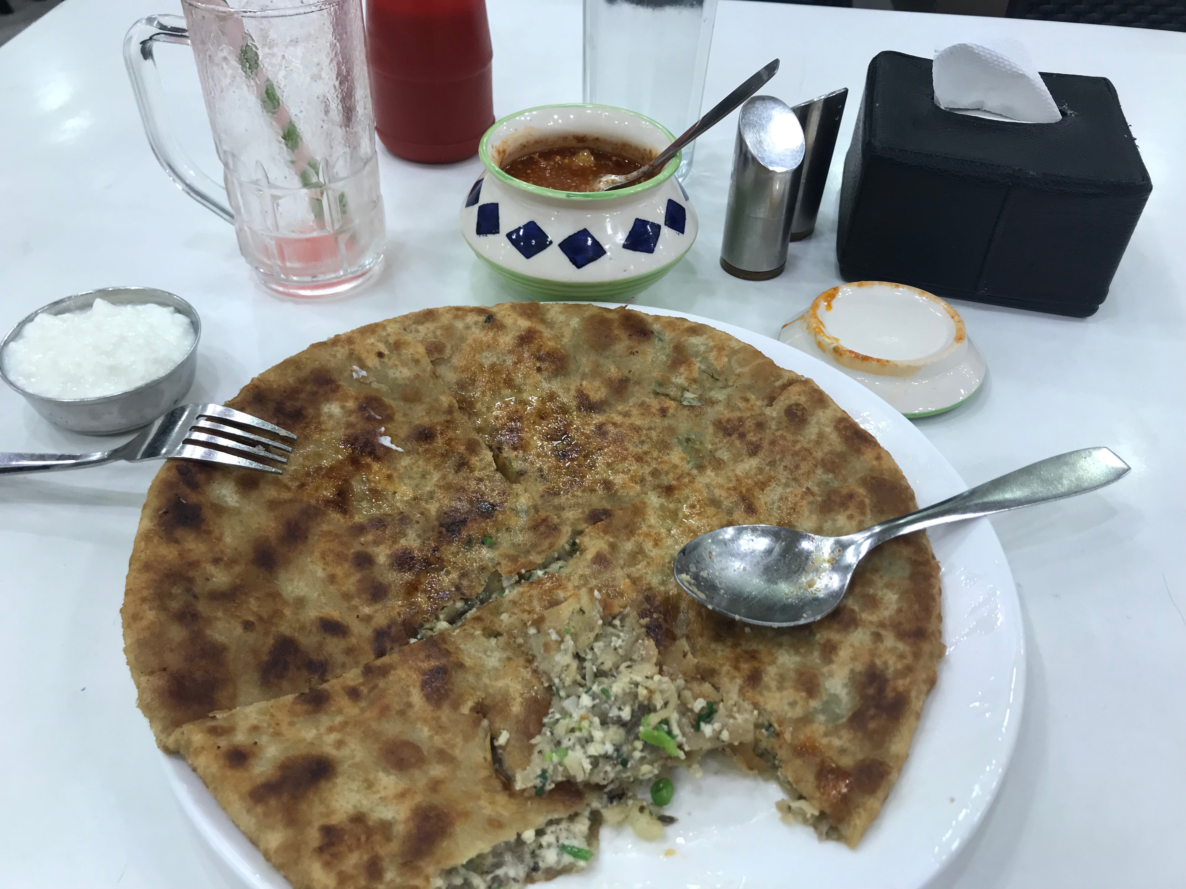 Stuffed Naan