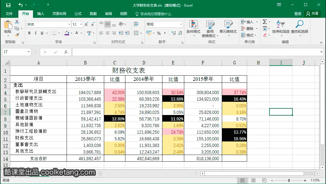 Excel互动教程-酷课堂