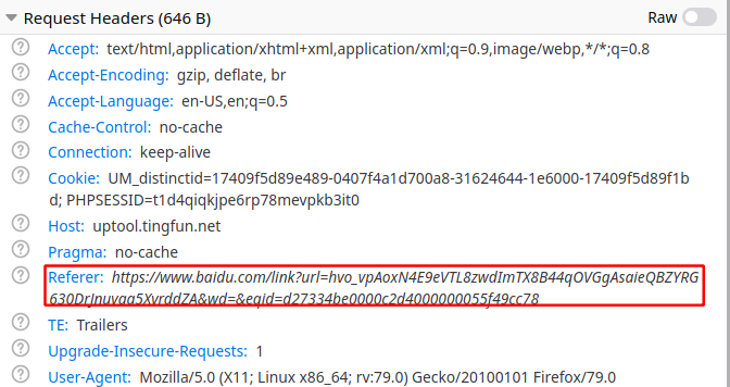baidu ”推荐人“
