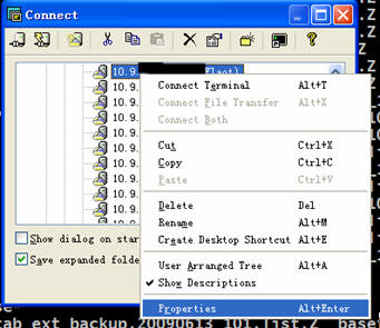 telnet仿真终端工具secureCRT的配置 telnet仿真终端工具secureCRT的配置