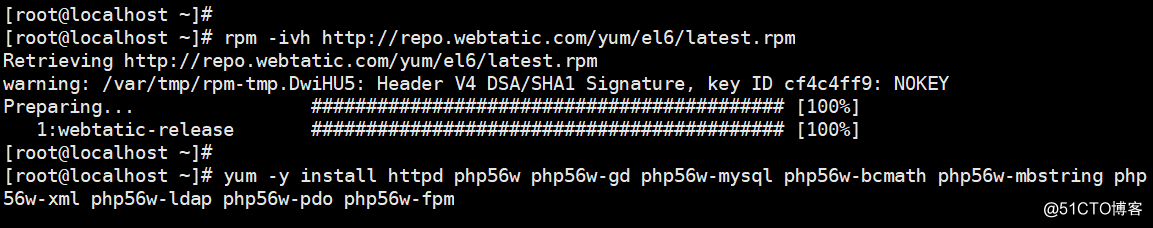 CentOS6.9 LAMP环境下安装zabbix4.2