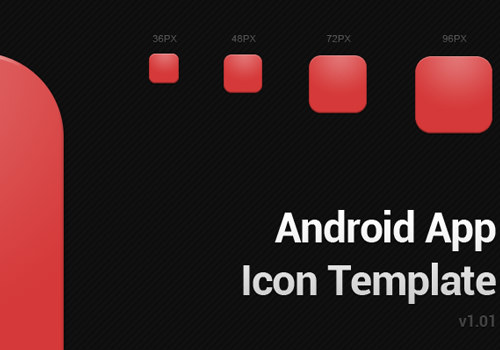 谷歌android播放图标应用模板psd