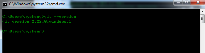 git --version