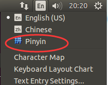 Ubuntu14.04英文系统添加中文输入法