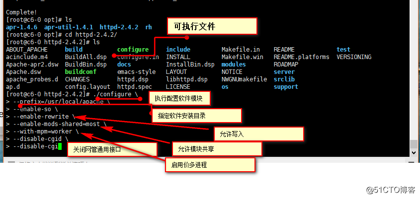 Linux手工编译安装apache