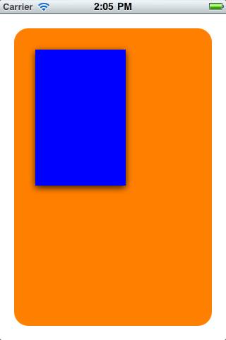 A CALayer Sublayer with a Shadow