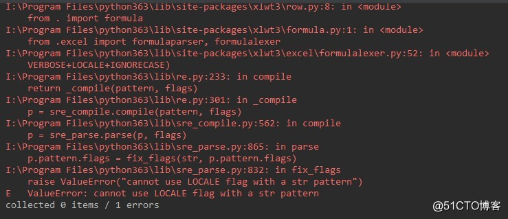 python--接口测试--xlwt模块使用时报错情况解决方法
