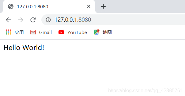 访问项目