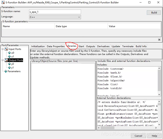 使用S-function 实现向MATLAB Simulink 嵌入C\C++代码_simulink s builder func封装c代码 ...