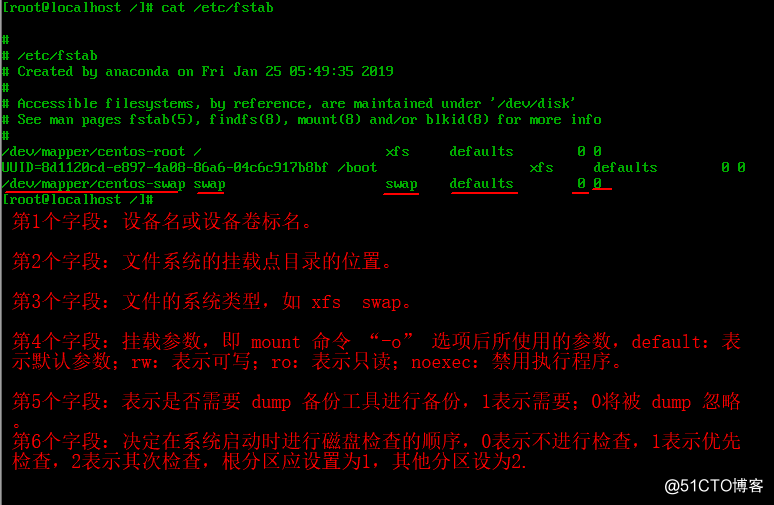 Linux中 创建、挂载及卸载（包括自动挂载）文件系统