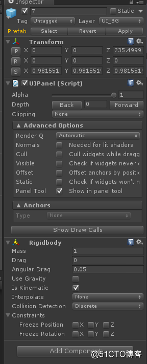 【小松教你手游开发】【unity实用技能】NGUI Depth探索