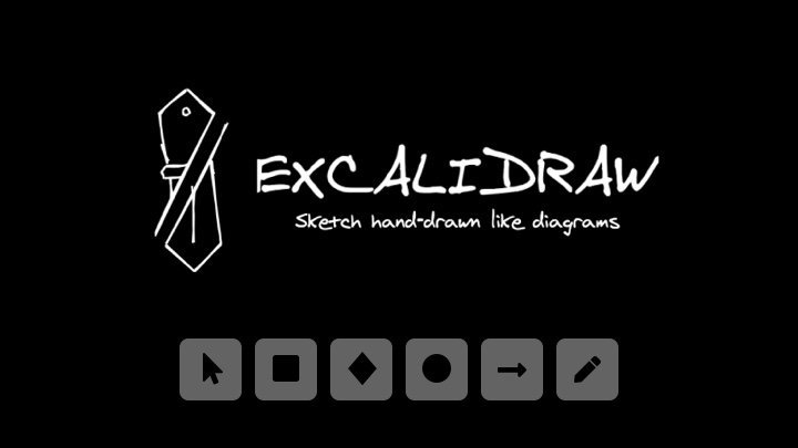 Excalidraw - 免费的手绘风格白板应用,能够画各种流程图、示意图、架构图