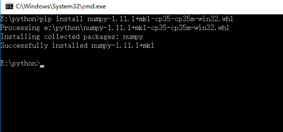 python 3.x - installing numpy using pip on windows -... python3.5如何安装numpy-CSDN博客