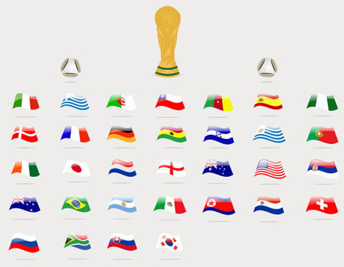 世界杯合格国家标志