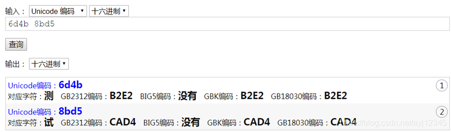 标记Unicode2