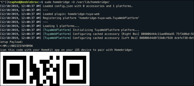 QR Code In Terminal