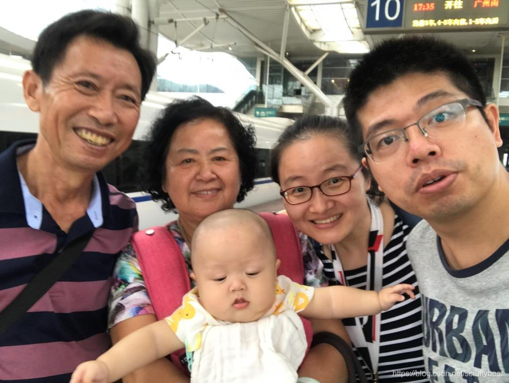 7th August 2019, the whole family took bullet train to Changsha Hunan to see my sister.