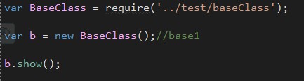 node.js面向对象实现（一）类和对象