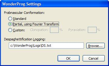 Example Dialog or Form