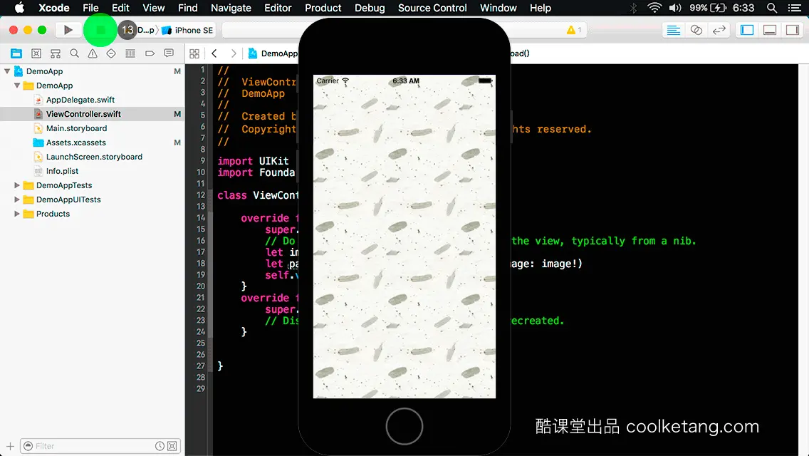 互动教程 for Xcode9 & Swift4-酷课堂