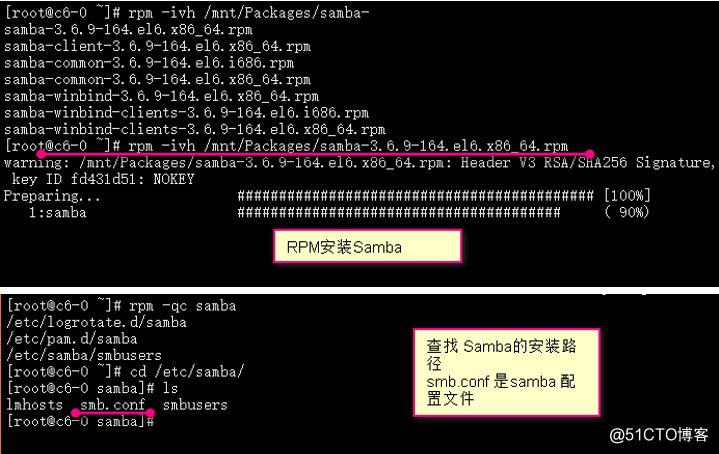 samba是一个实现不同操作系统之间文件共享