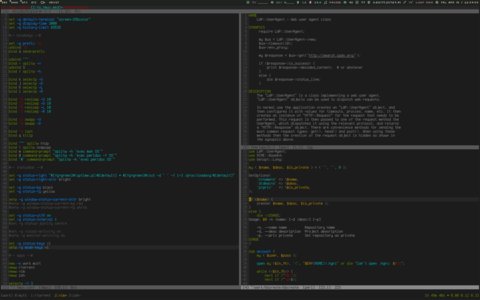 Tmux thumb