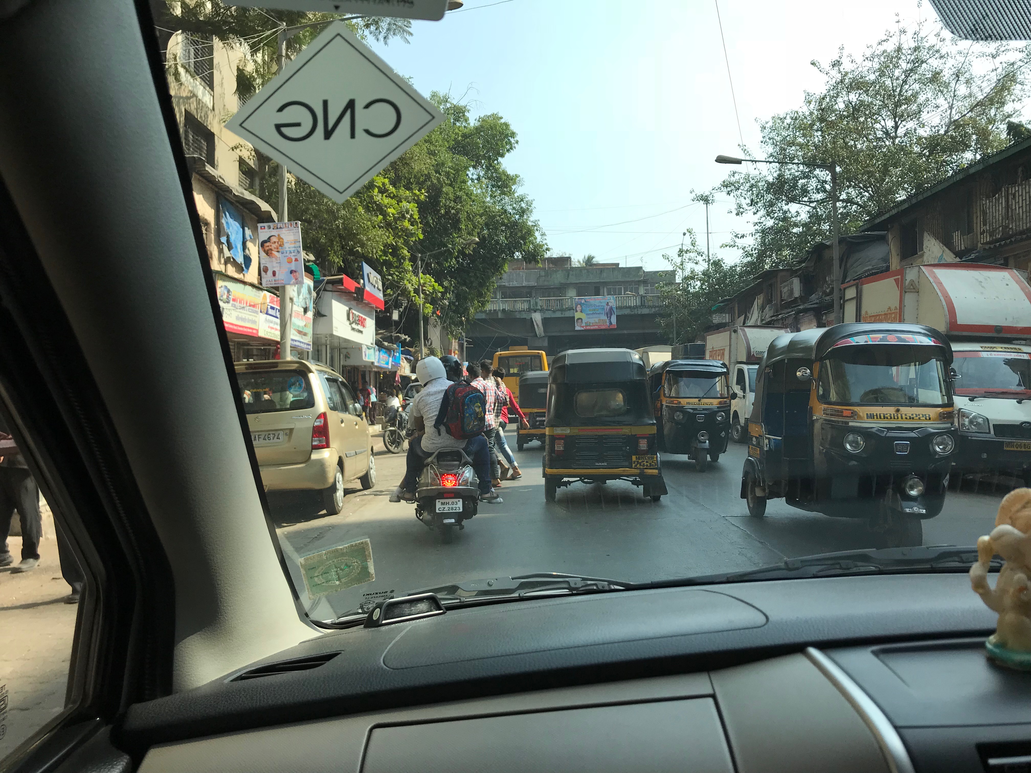 on the way to Hotel Plaza