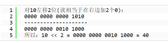 左移