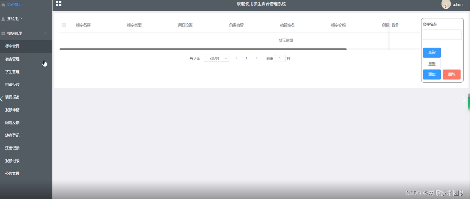 图5-2管理员功能界面图