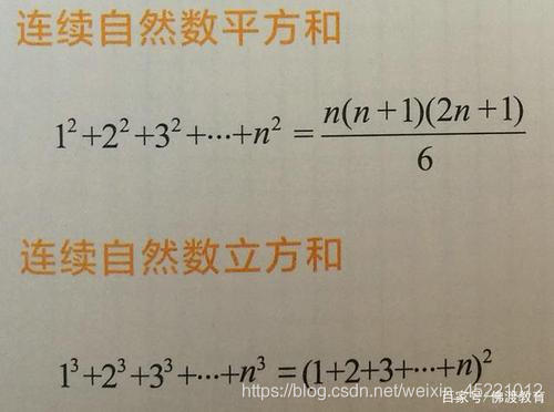 平方和与立方和公式推导详解-CSDN博客
