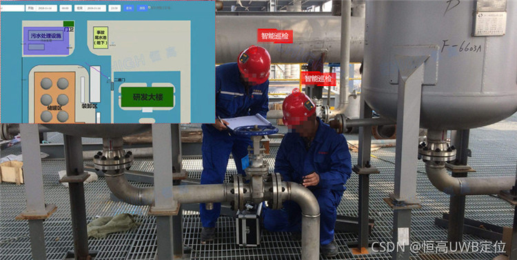 化工厂人员定位