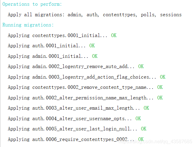 执行python manage.py migrate报错问题解决_the above exception was the direct ...