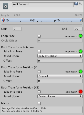 MecanimRootMotion