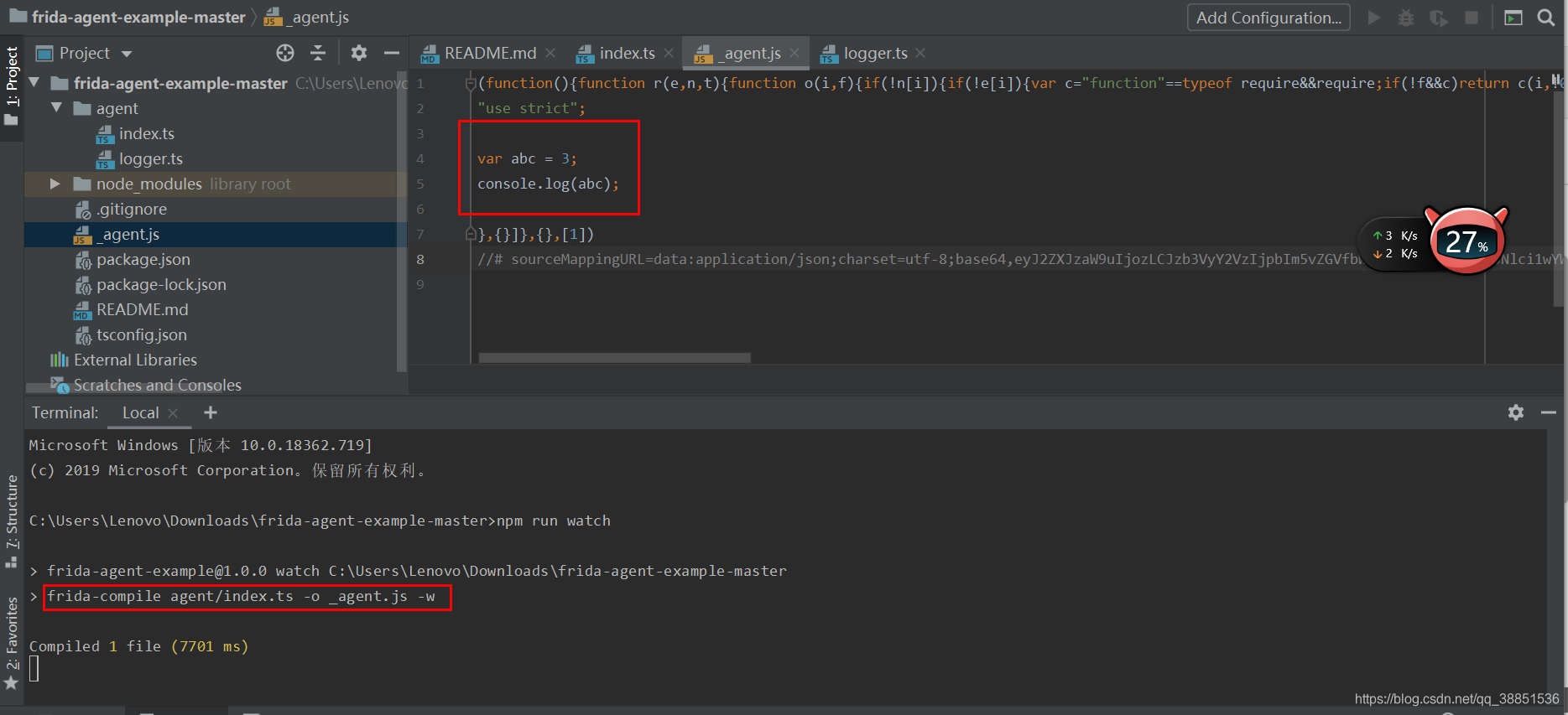 Frida开发环境搭建记录_frida-compile-CSDN博客