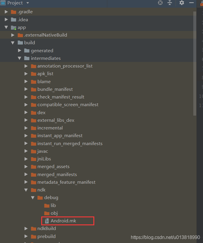 android.mk在build目录下
