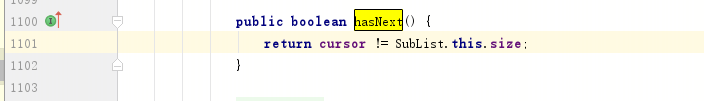 hasNext方法