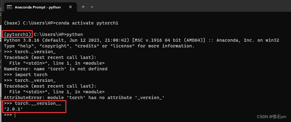 python、anaconda、jupyter notebook、pytorch超全安装教程-CSDN博客