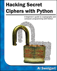 Hacking Secret Ciphers with Python book cover thumbnail
